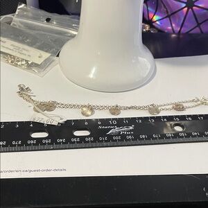 Elegant Silver Disc Bracelet